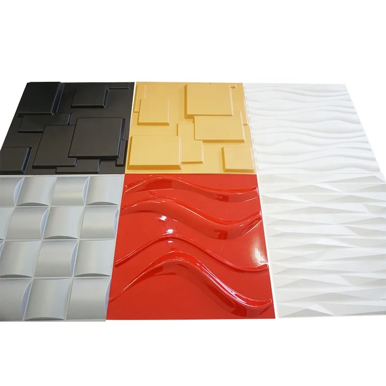 China Fireproof Wallcovering Wall Panels For Interior Wall Decor Pvc Panels 3D Ceiling Wallpaper