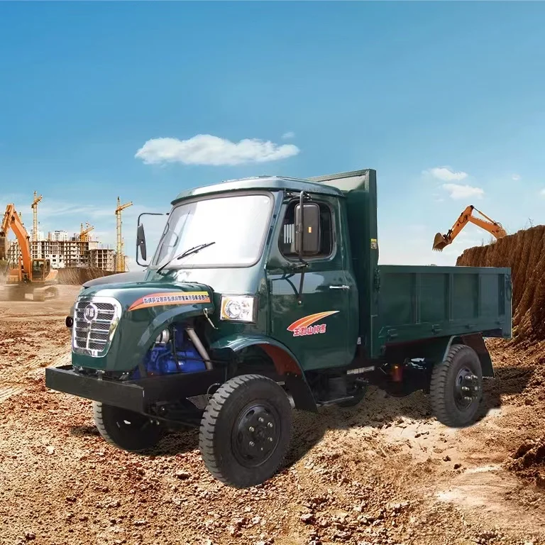 HL134 110HP Huili Best 4Wd 4X4 Agricultural Farming Cargo Tractors Mini Garden Farm Traktor Small Dump Truck