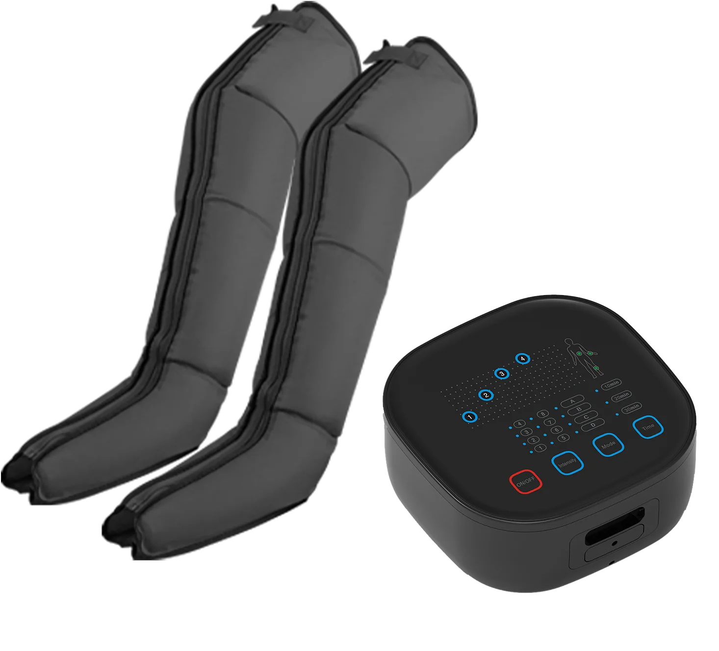 Factory Price Wholesale OEM leg air compression therapy massager leg knee foot ankle air wave massager