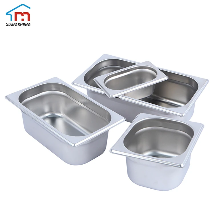 Выставочный стенд для перевозки пищи по заводской цене, паровой стол из нержавеющей стали, сковорода, сковорода для кухни, подогреватель пищи, шведский стол, сковорода gn