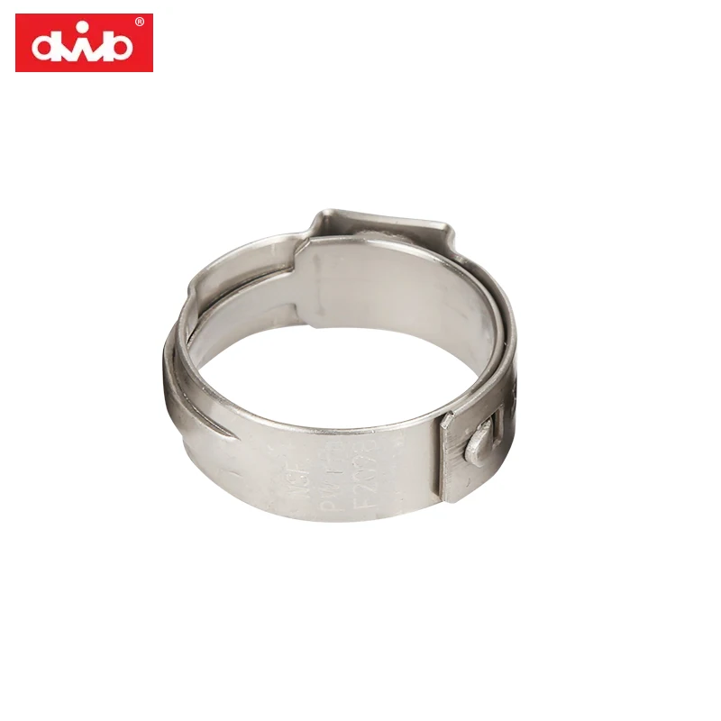 3/ 4 inch Stainless Steel  NSF Certified PEX Cinch Clamp Rings  for Pex Tubing Pipes plumbing