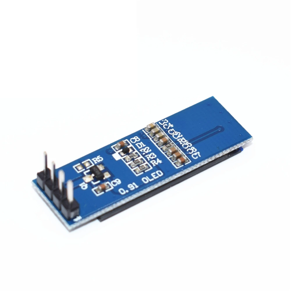 0.91 inch OLED White Blue 128X32 LCD LED Display Module 0.91 IIC Communicate