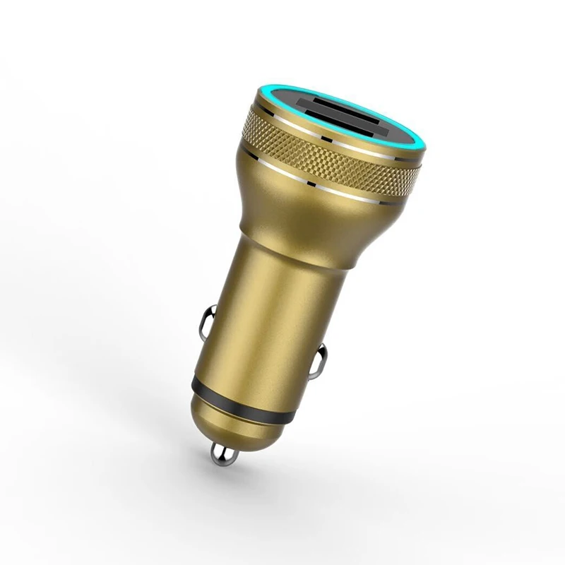 Quick Charge 3.0 Dual USB 6A/36W Fast Car Charger Adapter Compatible with iPhone Galaxy S10 S9 S8