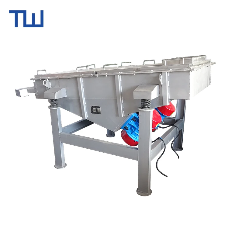 Baobab Powder vibrating Sieve High Precision Horizontal Flour vibratory Sifter Industrial Fine Powder Sieving Machine