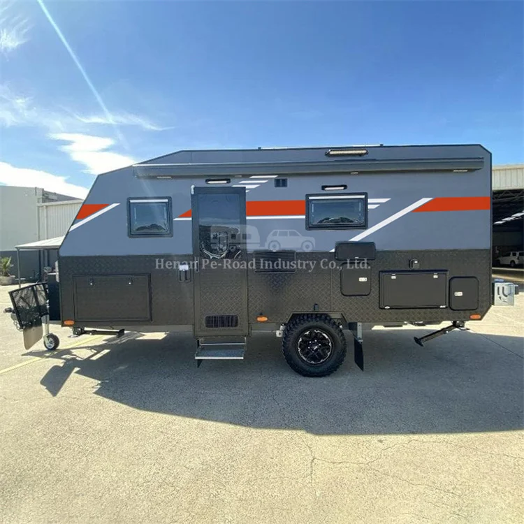 Australian Standard Camping Off Road Caravan Luxury Motorhome 4 Berth Lightweight Trailer Camper