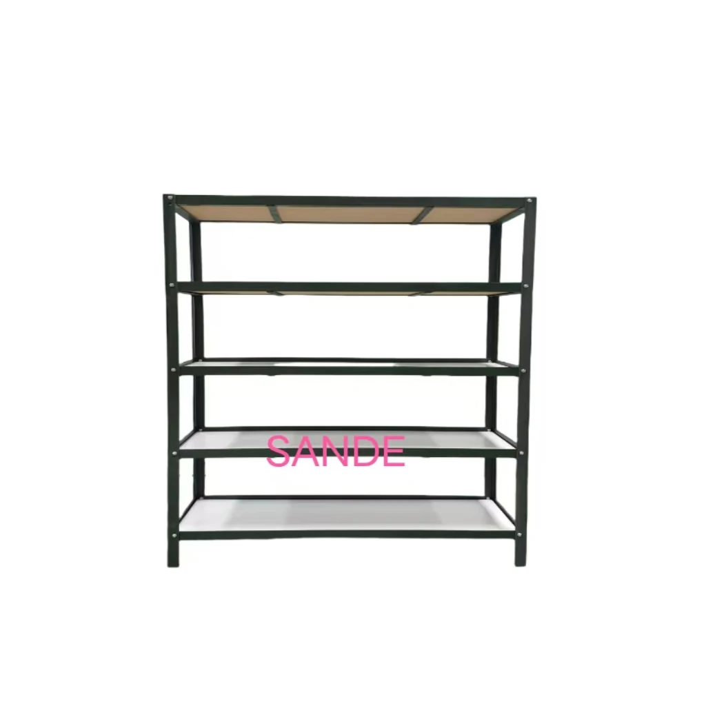 SANDE Sale Heavy Duty 4 Layers Display Warehouse Metal Steel Rack storage racks Metal Shelving System