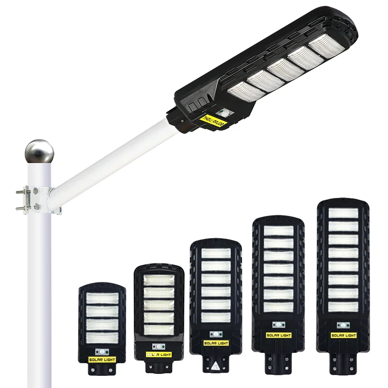 LIGHTSINCERE 504 led solar street light home led flood light outdoor double ended solar street light