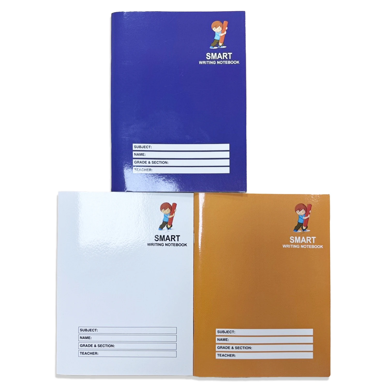Customized Notebooks Printed Logo Soft Cover Dotted Grid Lined School Stationery Excise book Notebook