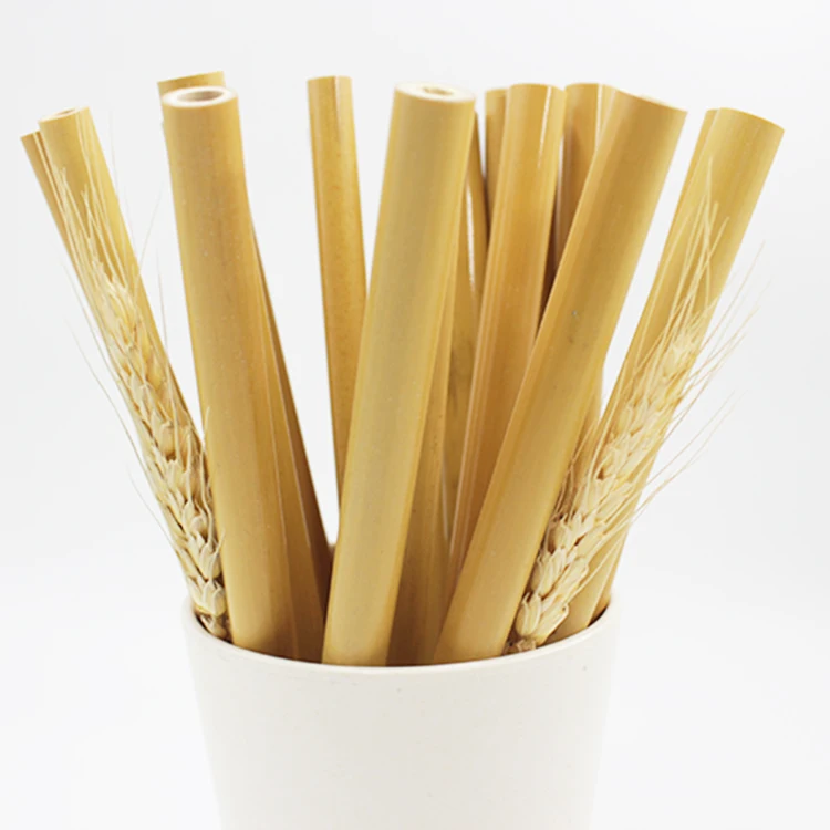 Лидер продаж Высокое качество коктейль экологически чистые многоразовые био Recyclable бамбуковой соломы