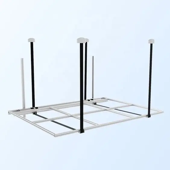 Luxury motorhome electric lift bed system aluminum frame belt motor system motorhome interior accessories