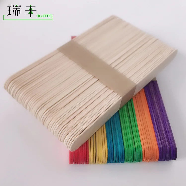 Домашние Деревянные Одноразовые Косметические шпатели для салона красоты