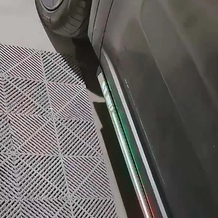 Automatic Electric Power Side Step Running Board Aluminum Alloy pedal double Led Light for Geely xingyue