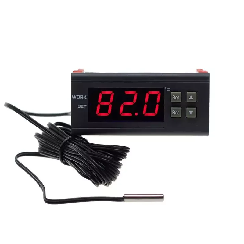 220V temperature controller STC-1000 waterproof sensor electronic digital display microcomputer temperature controller switch