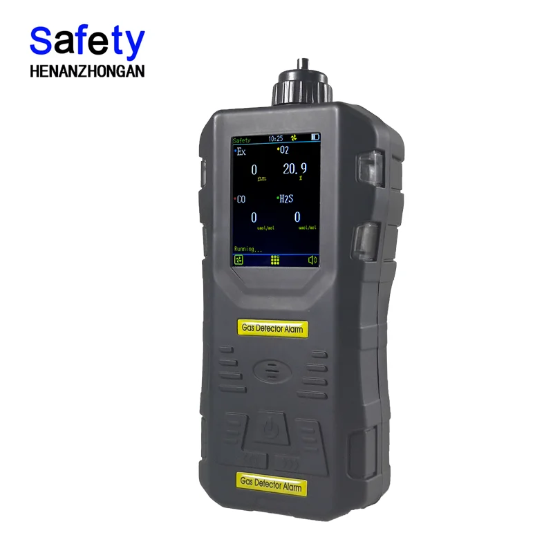 S316 handheld pump petrol and air gas analyzer, CO2 automotive gas alarm monitor