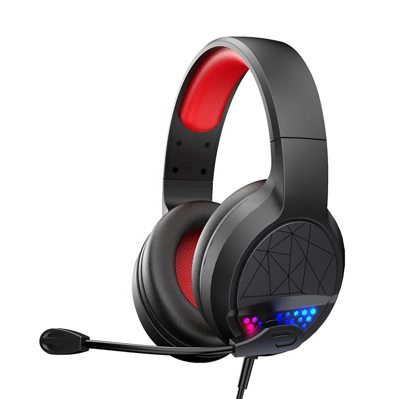 TS-M21 Gaming Earphones Headset 3.5mm Audio Jack USB Wired Detachable Mic 50mm Drivers Stereo  Headphone For Laptop PC PS4/5