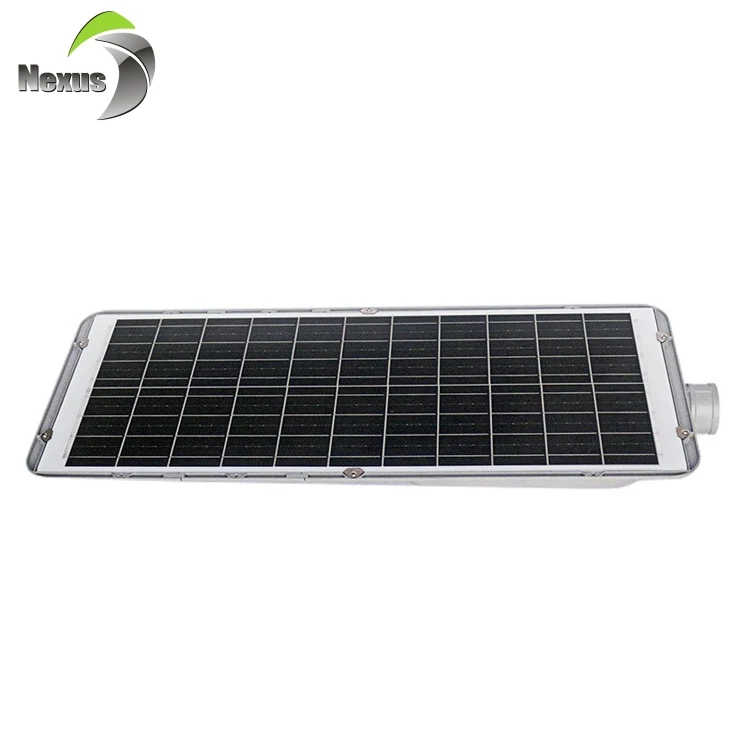 Commercial Die-cast Aluminum Ip65 5054smd Auto Dimming Monocrystalline Silicon 100w 200w 300w 400w Led Solar Street Light