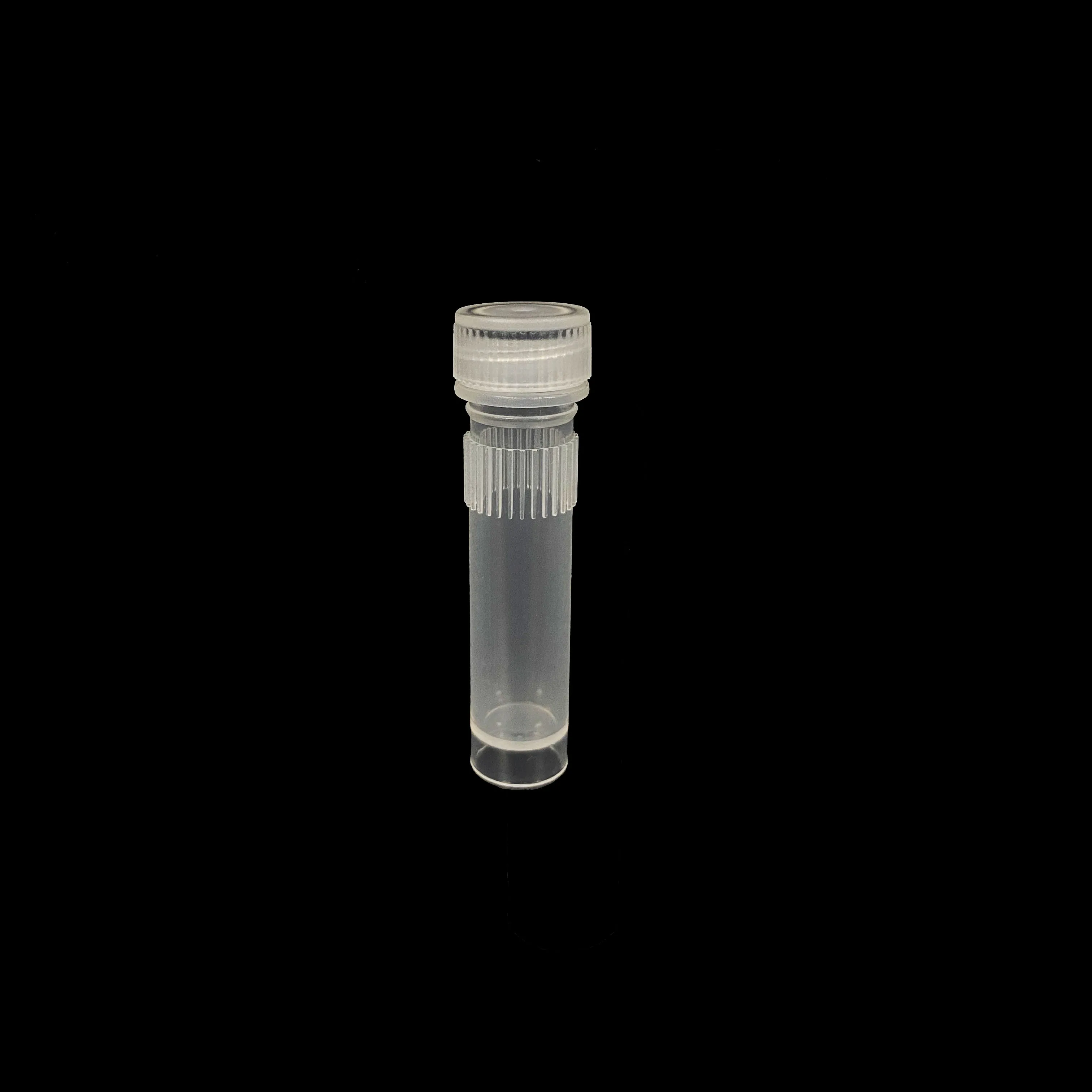 Laboratory Plastic Flat Bottom Cryovial Tube 0.5ml 1ml 1.5ml 1.8ml 2ml Micro Cryogenic Vial Tube with Screw Lid Cryotube