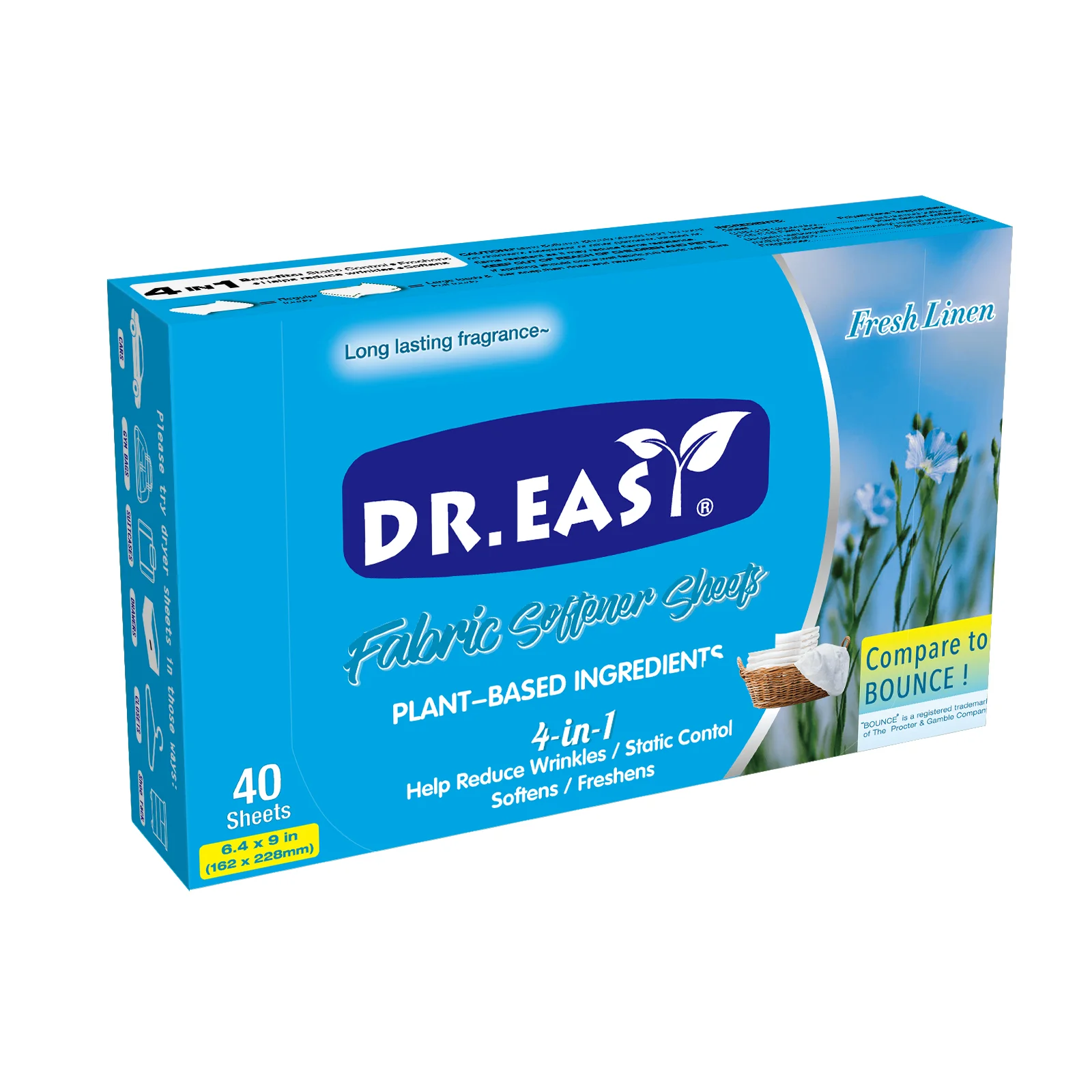 2024 new arrive dryer sheets fabric softener sheets