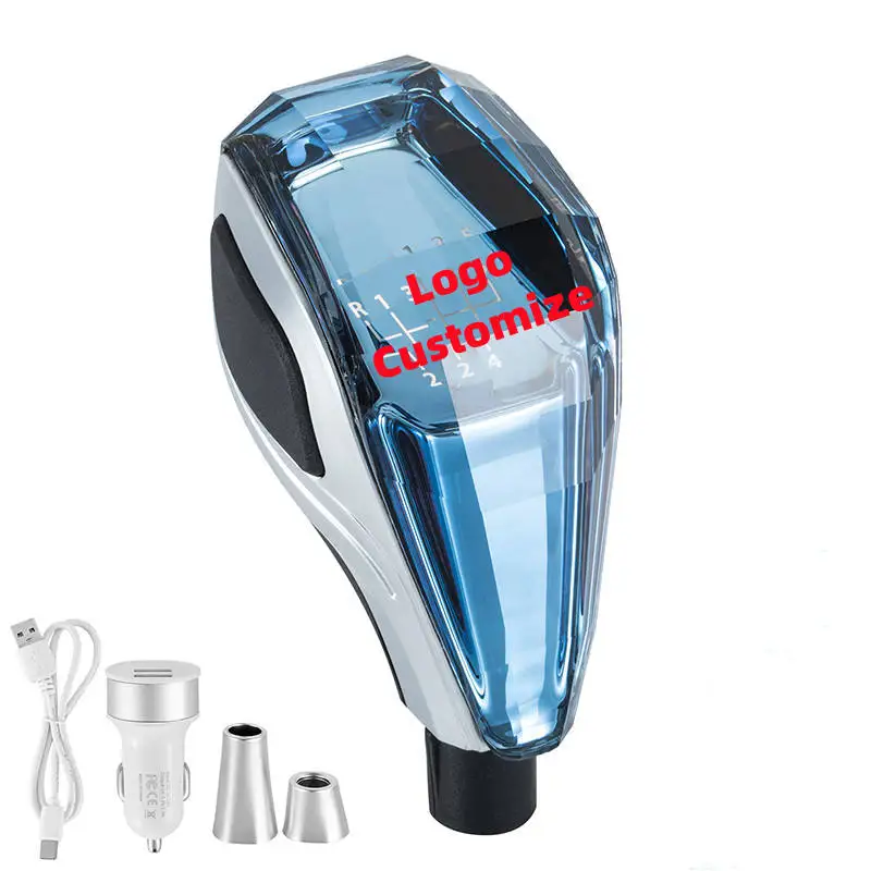 Luxury Crystal car accessories Switch gift Head Multi universal Color Automatic Switch Touch