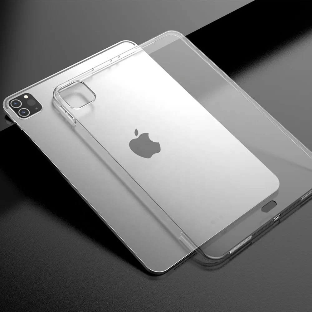 Transparent Black Case For iPad pro 11 2021 2020 7th 8th 9th generation mini 6 5 air 1 3 Air 4 10 9 Tablet Case Cover Funda