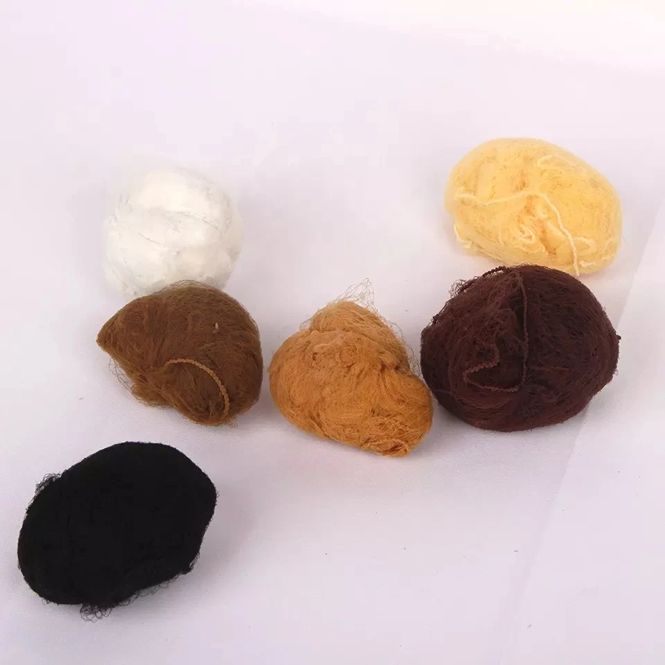 Wholesale Five Colors Nylon Hairnets Black Brown Coffee Color Invisible Soft Elastic Lines Hair Net