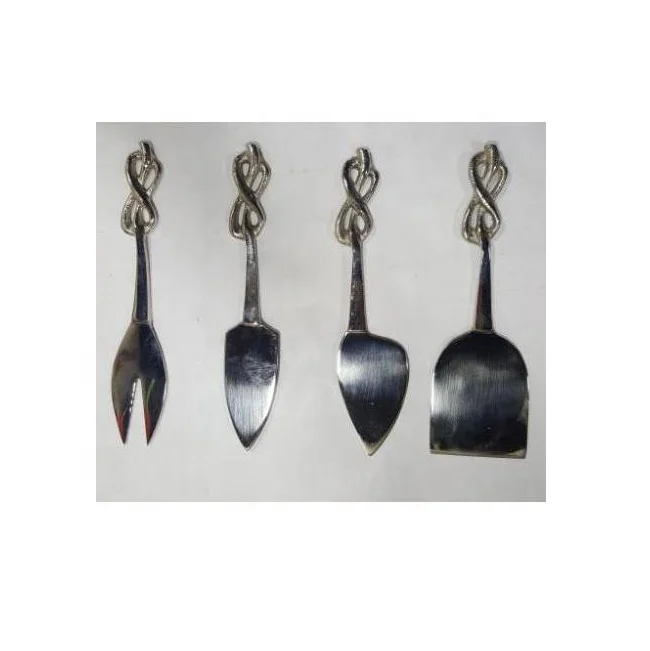 Fresh Arrival Stainless Steel Knot Handle Cutlery Set With Designer Handles  Whole Sale Metal Flatware for Home and Hotels