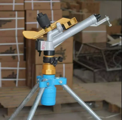 Сельскохозяйственная водосберегающая система орошения разбрызгиватель 20-80 м портативный медный сердечник оросительный дождевой пистолет