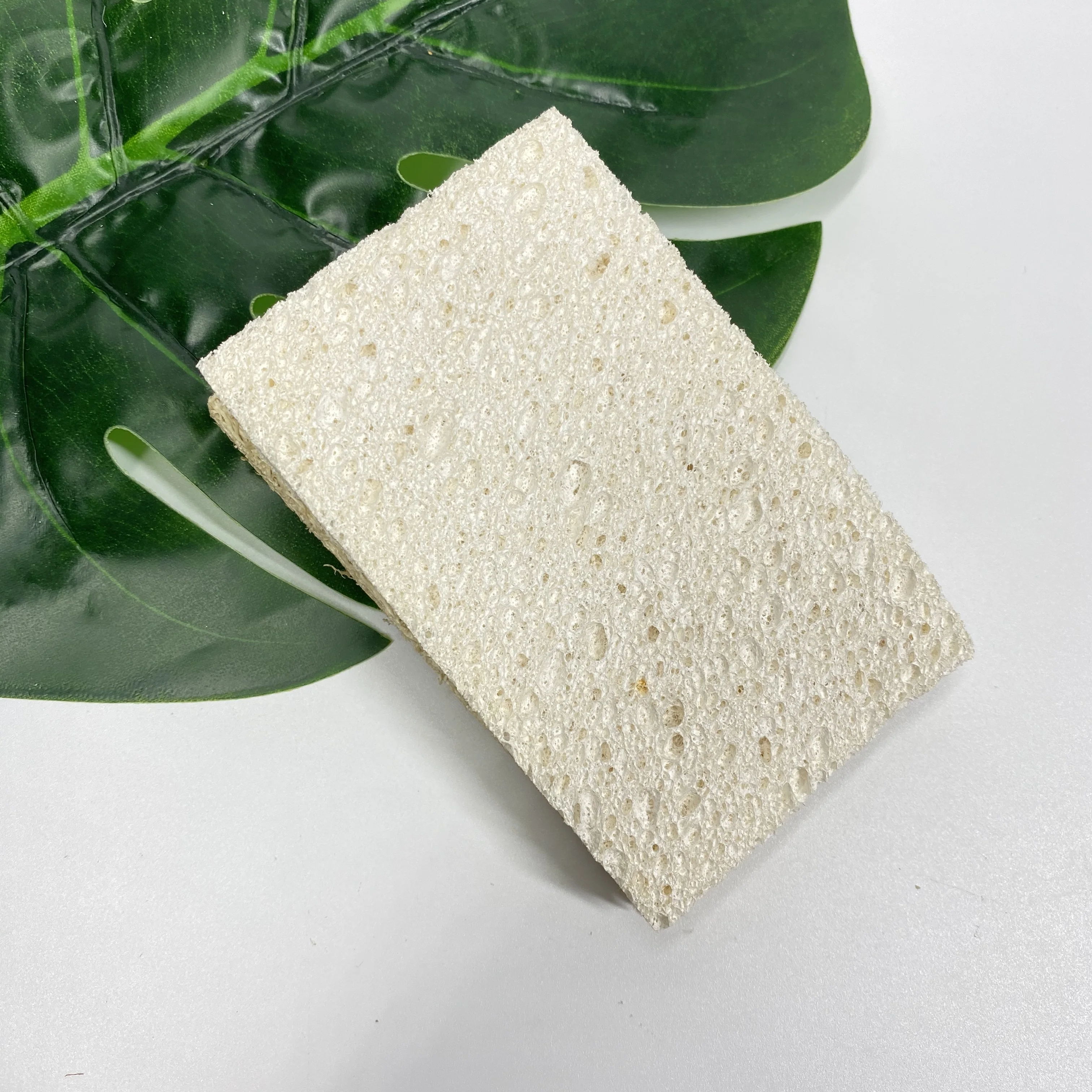 Customized Natural Biodegradable Wood Pulp Cotton Loofah Dish Sponge Cleaning Tool Kitchen Cellulose Sponge