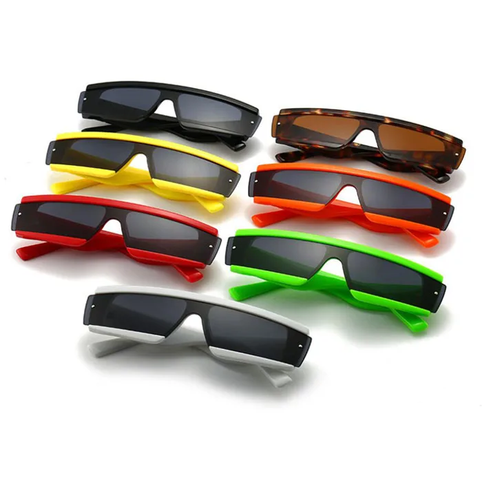 Hot fashion vintage sunglasses for men good quality white pink PC frame womens sunglasses trendy