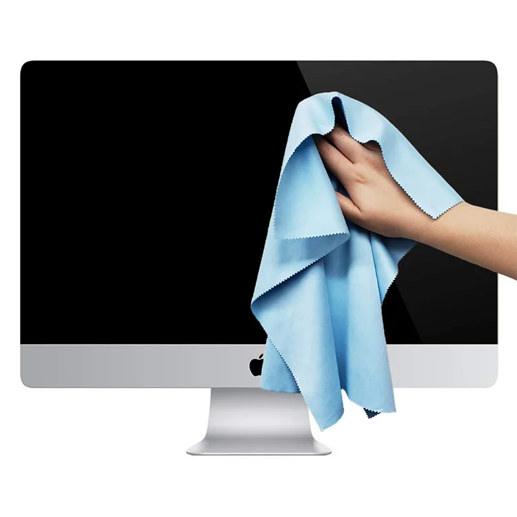 custom print microfiber watch spectacle lens glasses cleaning cloth