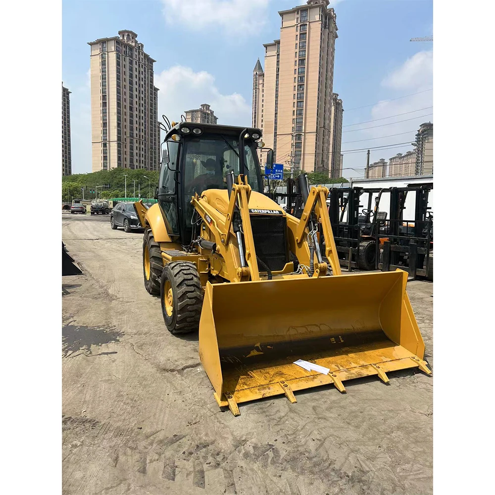 Fast Shipping Used CAT 420F Loader Caterpillar Wheels CAT420f Second Hand Backhoe Loader
