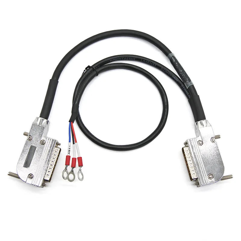 DSUB 25 metal hood RS232 Serial D-sub 1.5m Male 25 Pin To Female Db25 Parallel Centronics Cable