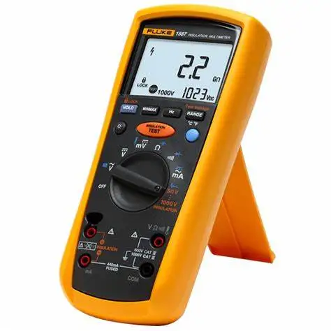Per standard /CAN C22.2 Certifications 1000 insulation tests IP 40 rating Fluke 1587 FC Insulation Multimeter
