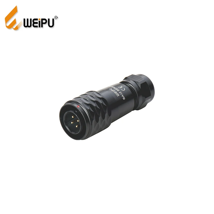 SA1210/S Weipu Push-pull fast locking IP67 waterproof female cable  wire connector
