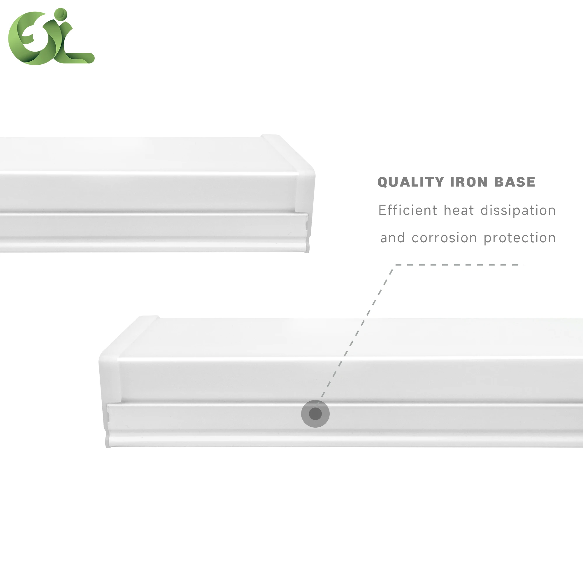 30w 4ft 2900Lm  Shopping Mall Indoor Led Batten Lights Panel Light Iron+plastic Body Lamp Power Lighting Evo