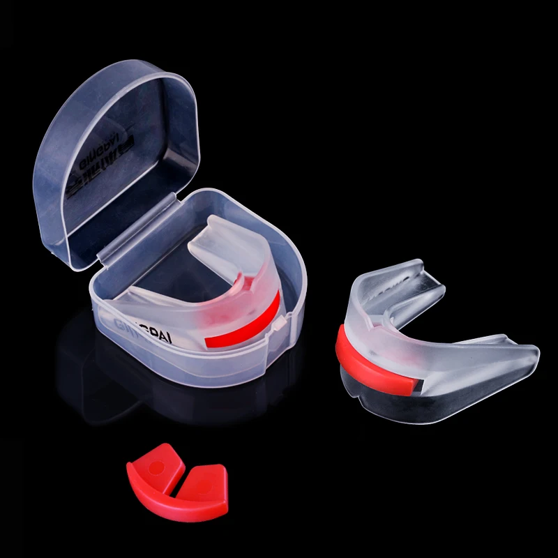 Custom High Quality Boxing Equipment Gum Shield with Breathable Holes Football Mouth Guard