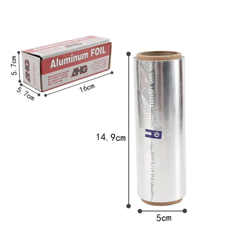 Customized Logo 25micron 12cm Width Hookah Shisha Foil