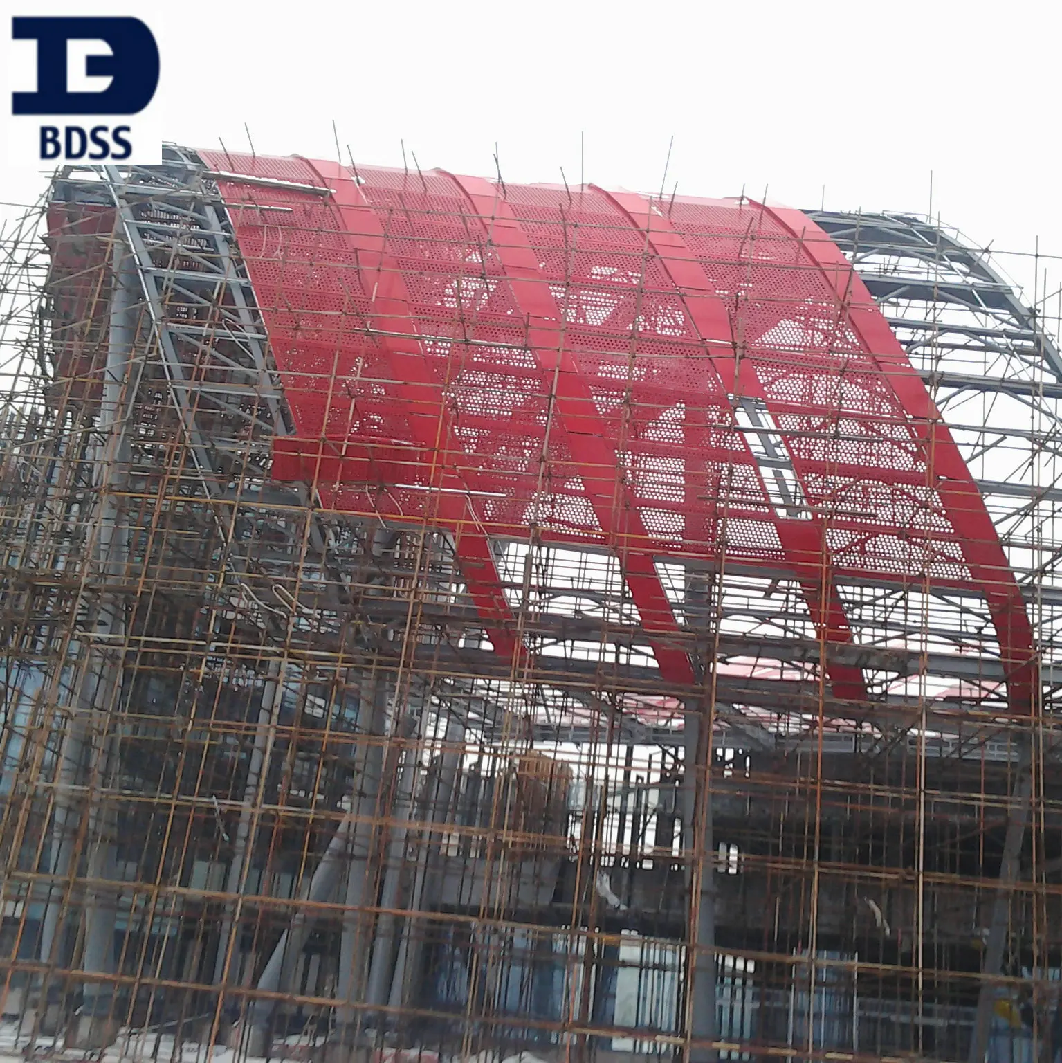 
Light Weight Steel Structure Frame Building with Steel Roof Truss 