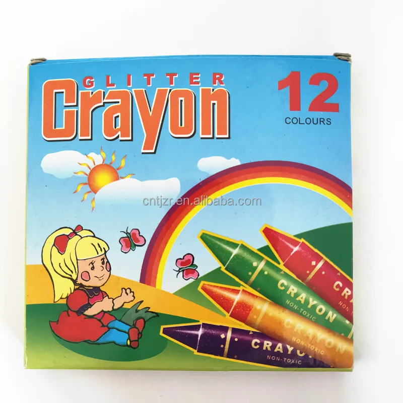 Kids and Student Vibrant Art Drawing Color Wax Crayon Customized Acid Loose Logo Packaging Pcs Package Accept Feature CIF Type