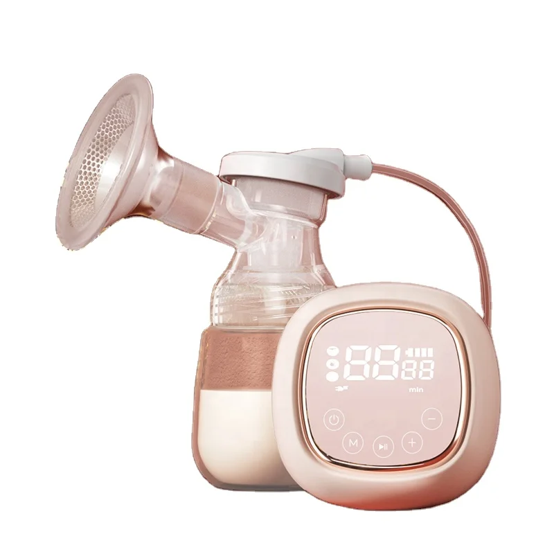 oem custom portable electric Breast pump manufacturing BPA-free silicone breast pump hands free