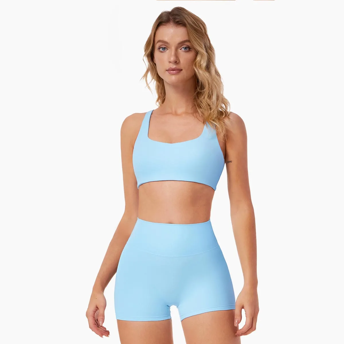 Workout Shorts for Women Hight Waist Butt Lifting Tummy Control Butt Scrunch Seamless Gym Short Pants Scrunch Biker Activewear