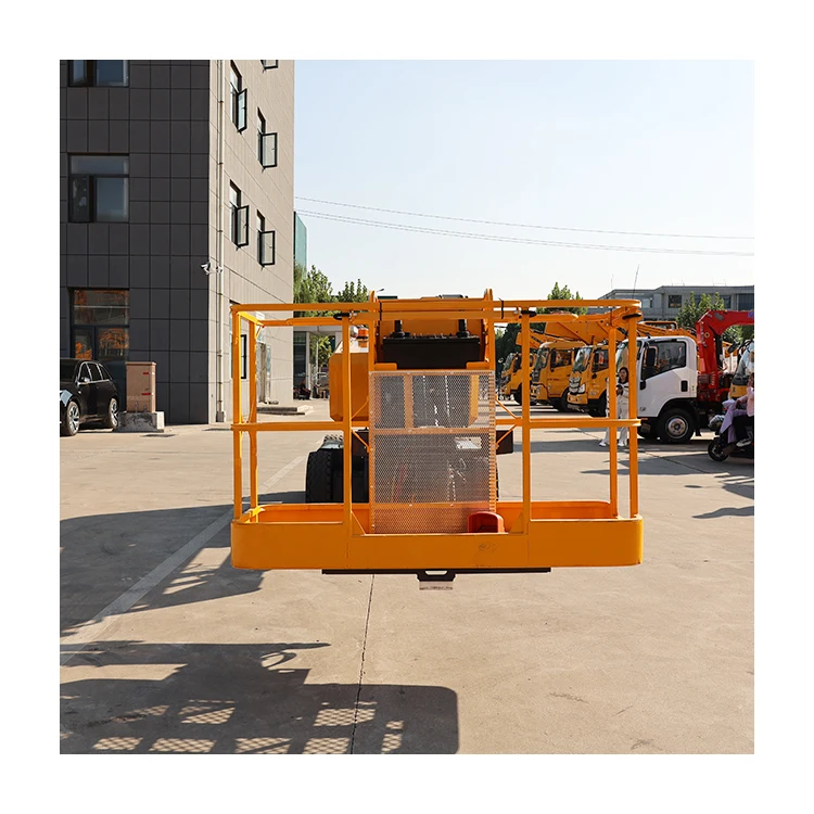 Factory Customized Electric Articulated Boom Lift Lift Height Of 16 Meters Curved Boom Aerial Work Platform