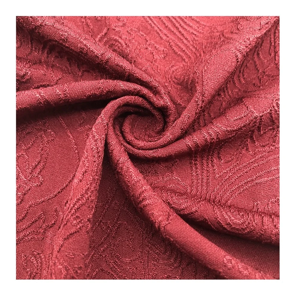 Textured embroidery stretched fabric for swimwear bikini swimsuits nylon spandex