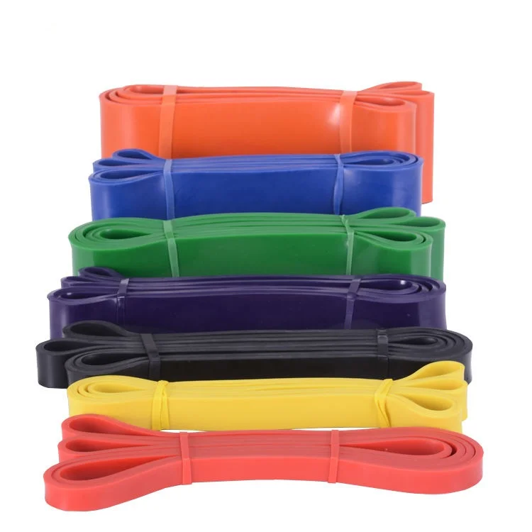 Customized Logo Colors Latex TPE Gym Fitness Pull Up Power Assist Resistance Band set