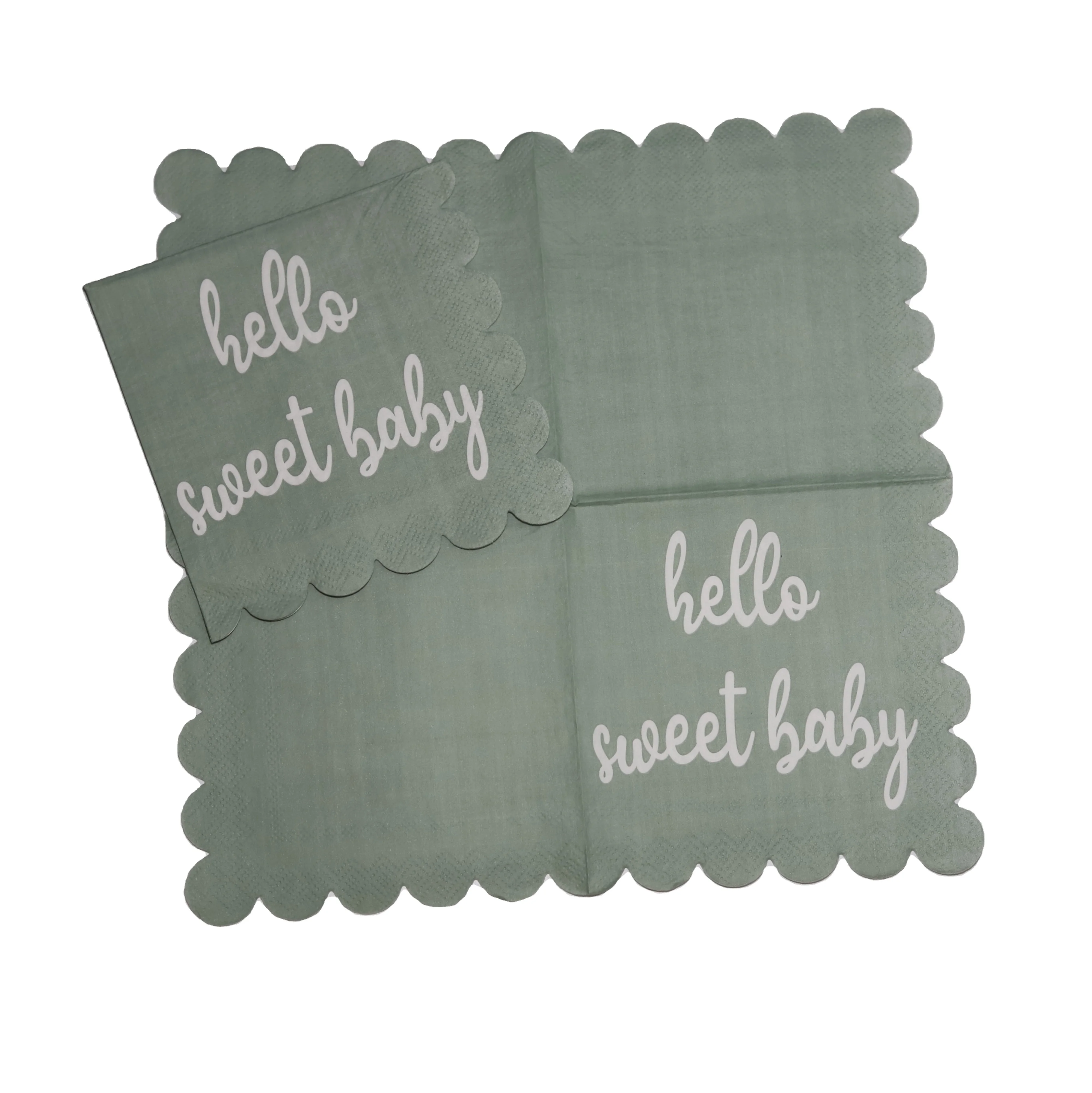 Custom Decorative Dinner Napkin And Serviette Paper Napkins Cocktail Napkins Natrual Wood Pulp