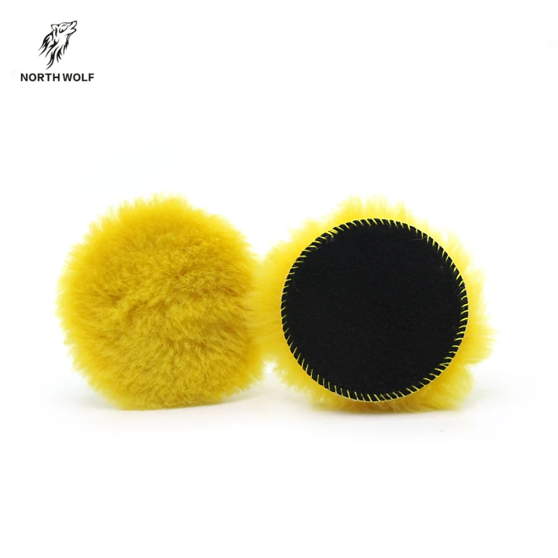 Car Care Wool Buffing Pad North Wolf Car Polishing Wool Detailing Pad