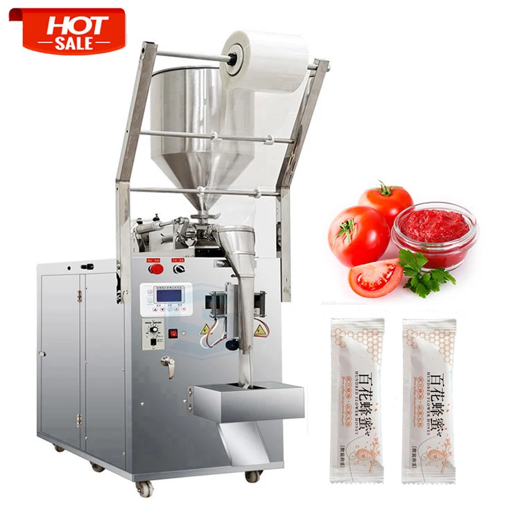 Automatic Sachet Ginger Garlic Tomato Paste Packaging Machine