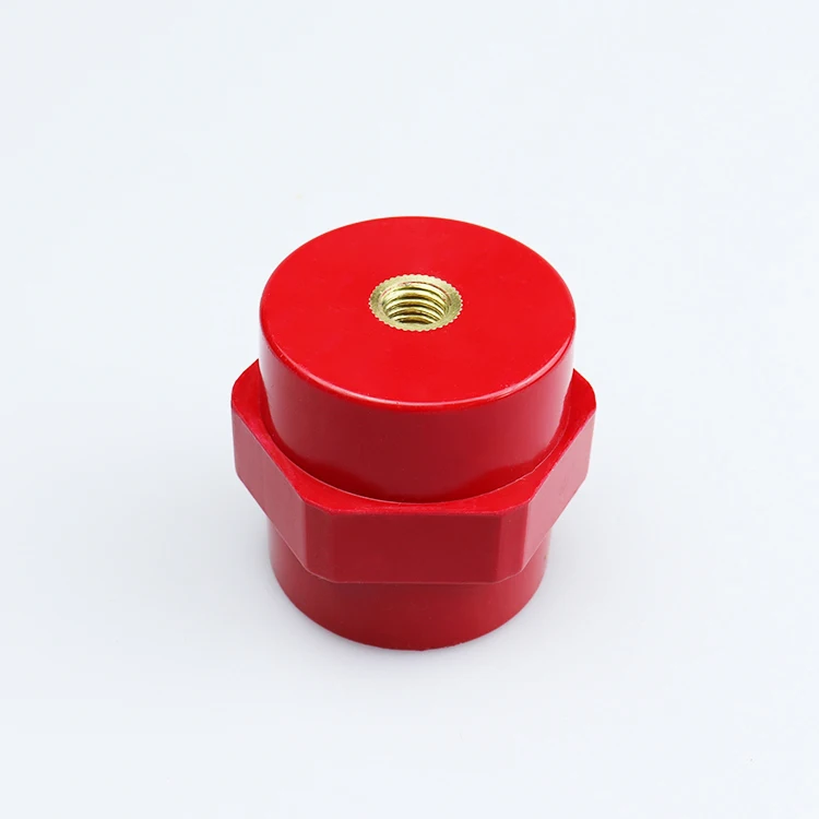 Low voltage Bus Bar Supports Standoff Insulator  BMC SMC Material Copper core