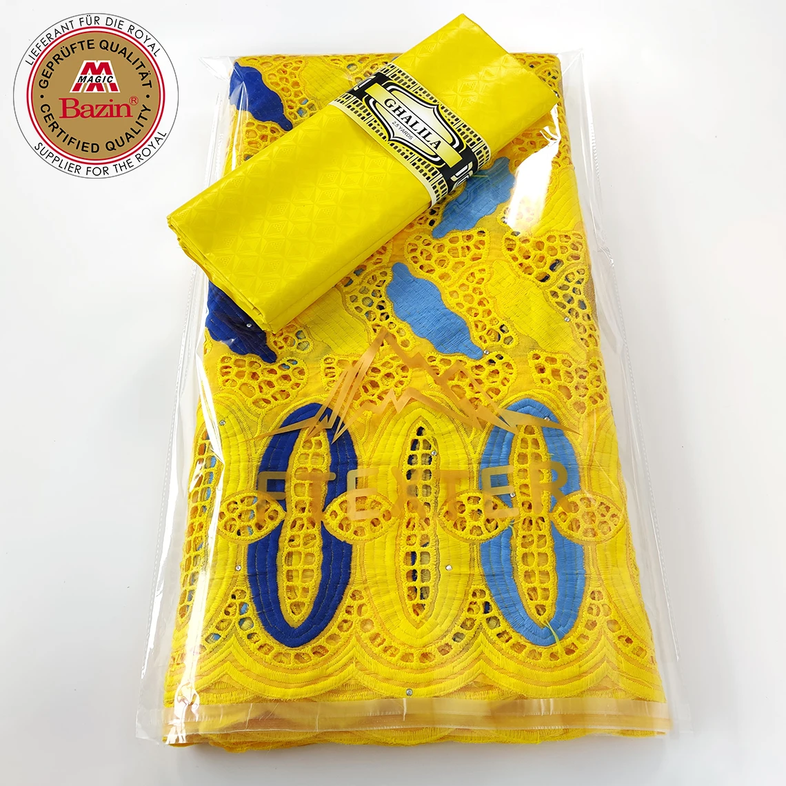 2,5 + 2,5 ярдов с чистая сухая кружева базен кружевной ткани 2020 в африканском стиле конго с вышитым индийская вечеринка платье кружевного материала