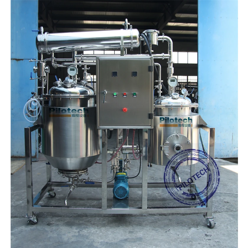 50L herbal whey lactose processing liquid extraction equipment